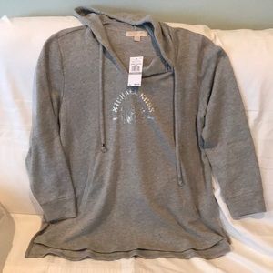 MICHAEL Michael Kors sweater; hood, front pockets